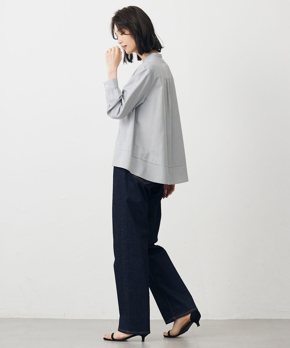 J.PRESS LADIES LIMBLESS50ツイル ブラウス 