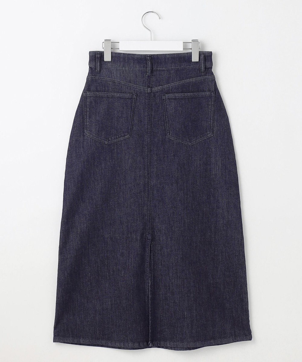自由区 【洗える】ウスカルデニムAライン スカート 
