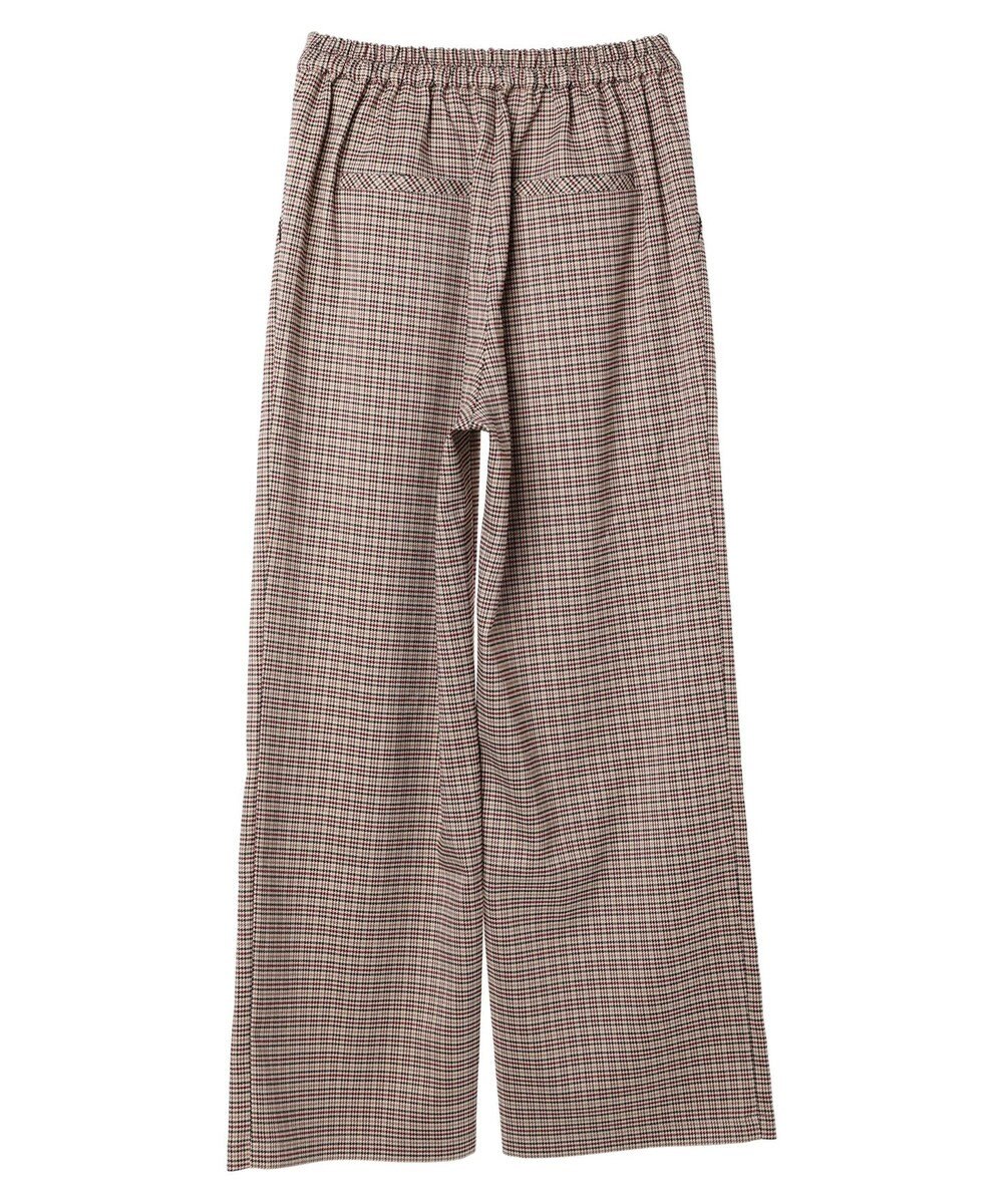 earth music&ecology チェックストレートパンツ 