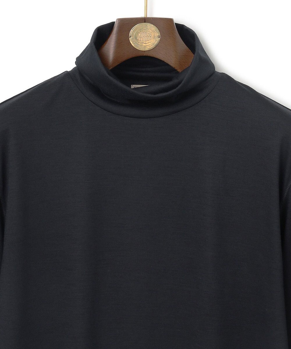 J.PRESS MEN ウールストレッチジャージ タートルネックカットソー 