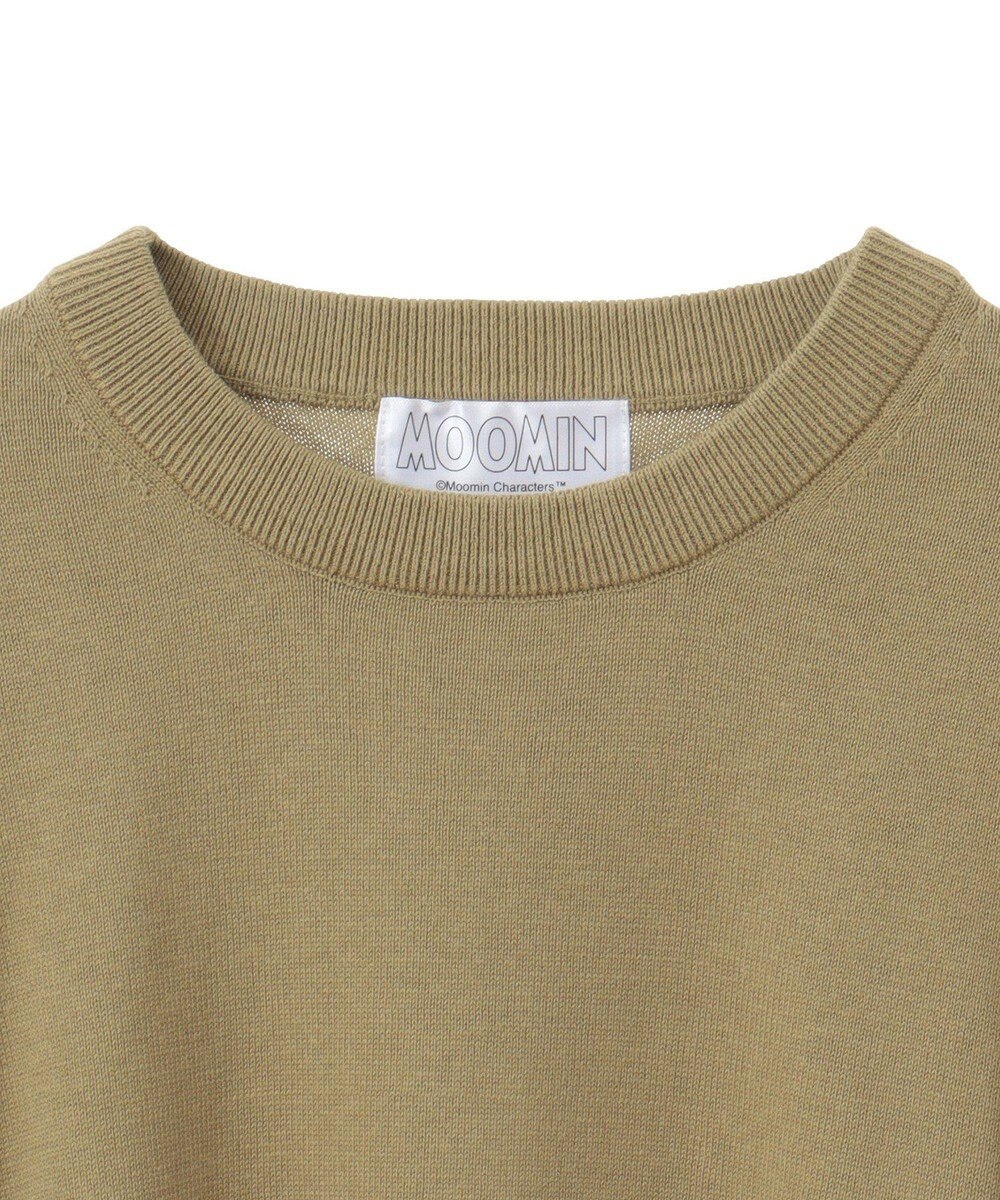 AMERICAN HOLIC Moomin 袖刺繍ニットプルオーバー 