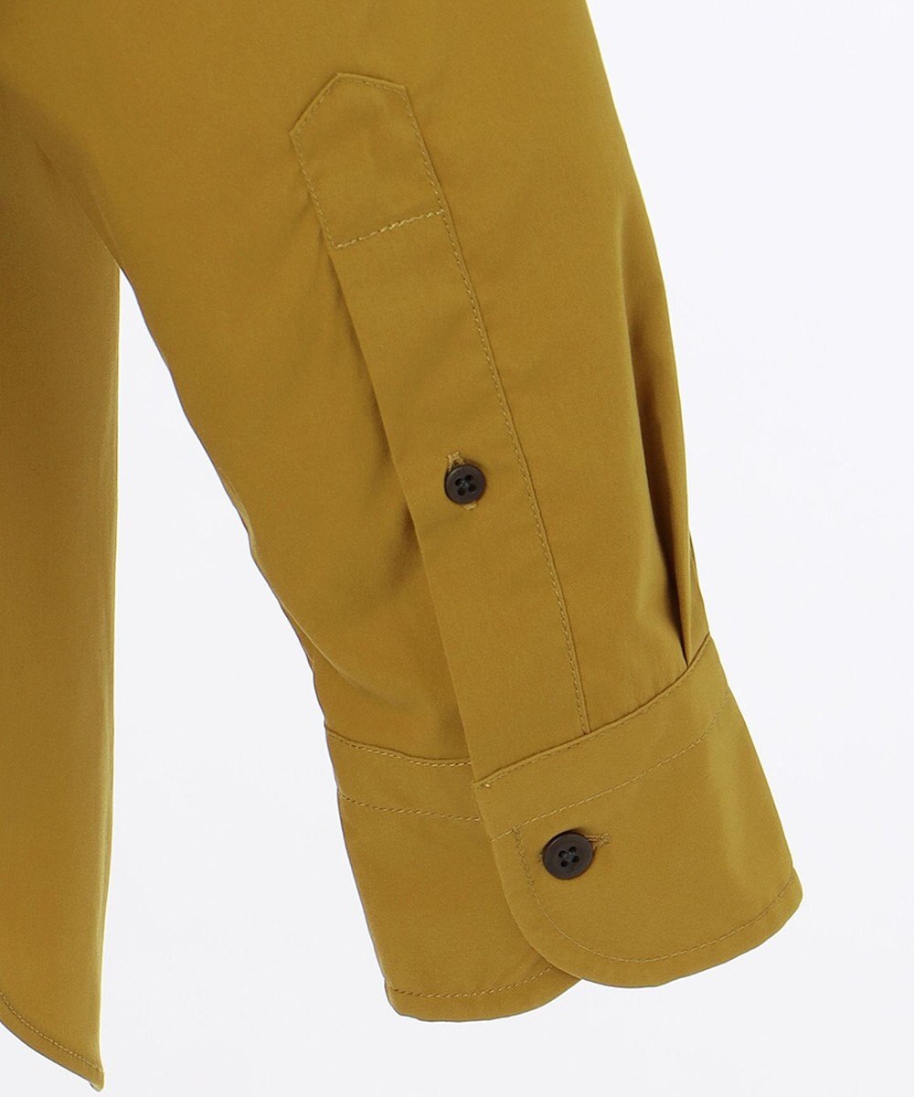 J.PRESS YORK STREET 【UNISEX】ストレッチピーチクロスワークシャツ 