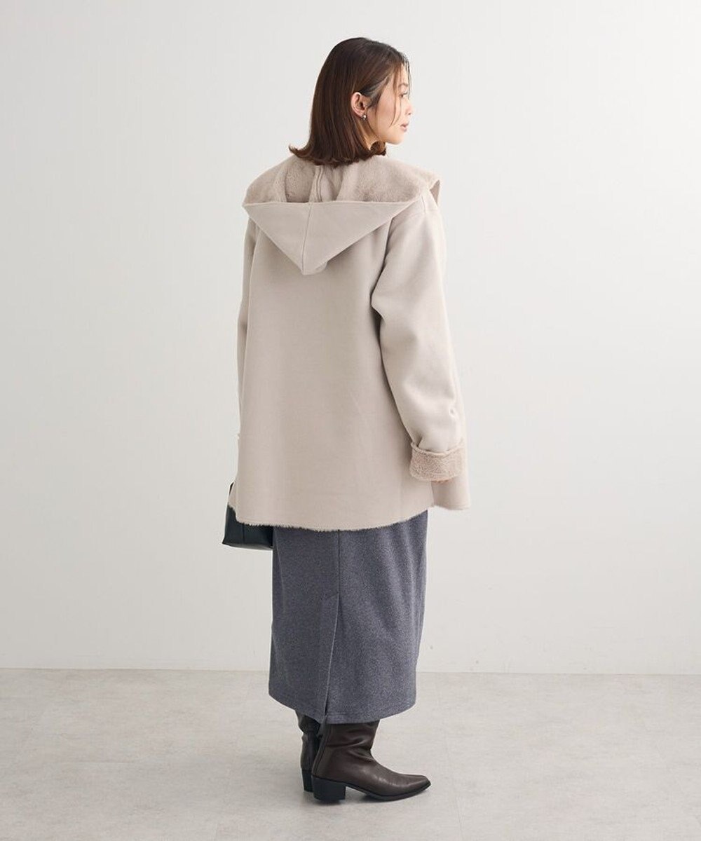 Green Parks フーディガウンコート 