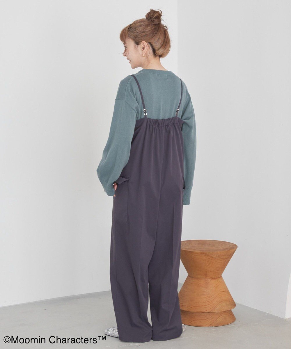 AMERICAN HOLIC Moomin 袖刺繍ニットプルオーバー 