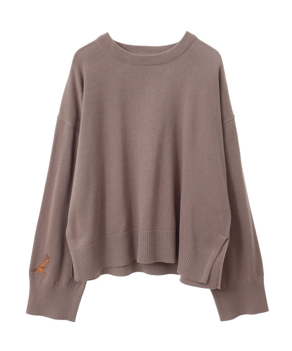 AMERICAN HOLIC Moomin 袖刺繍ニットプルオーバー 