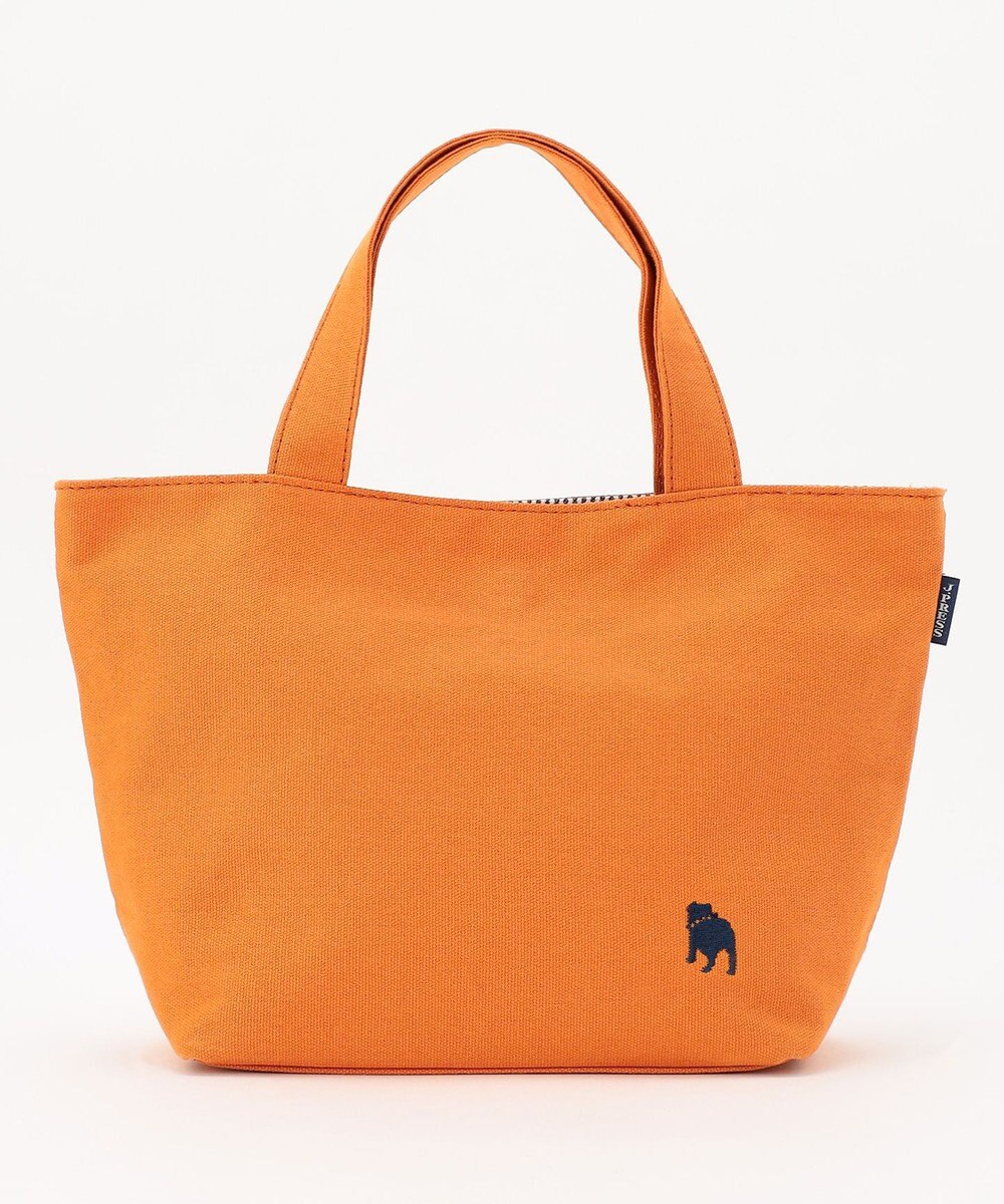 J.PRESS LADIES 【完全受注生産】ポーチ付き キャンバス ミニトートバッグ 