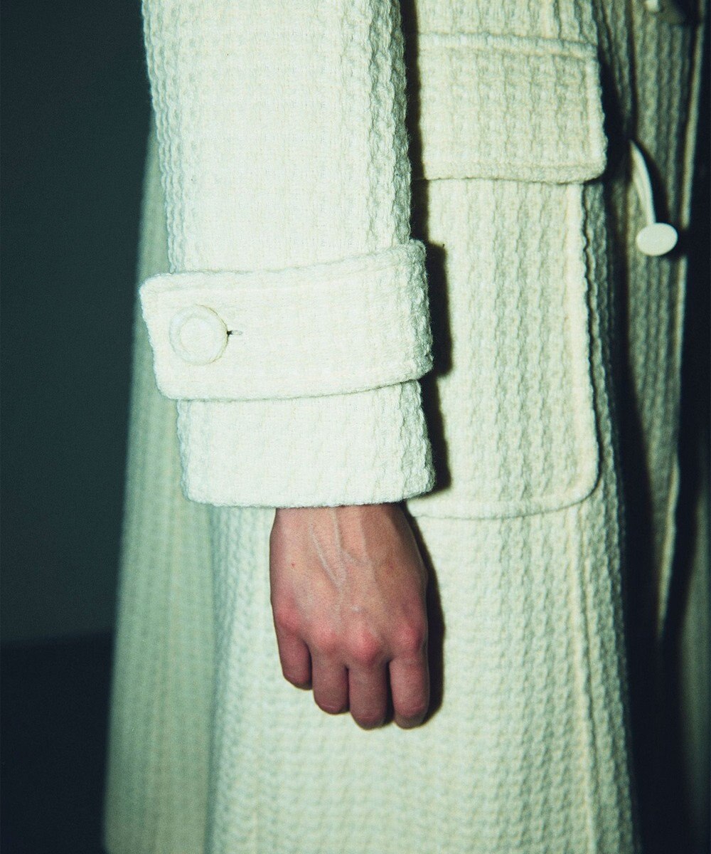 GRACE CONTINENTAL ファーフードダッフルコート 