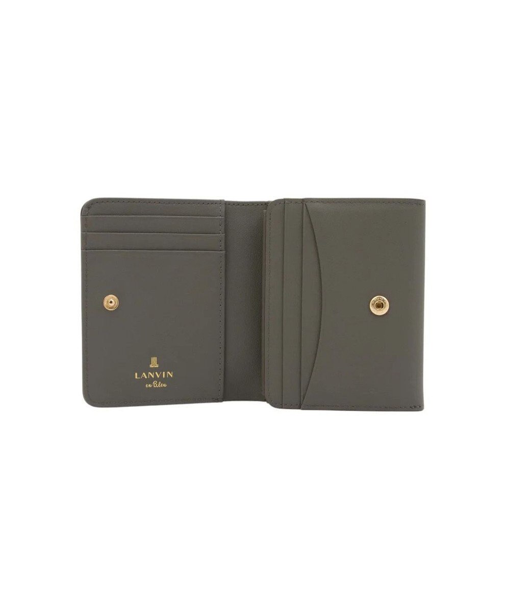LANVIN en Bleu イエナ 二つ折り中ボックス財布 
