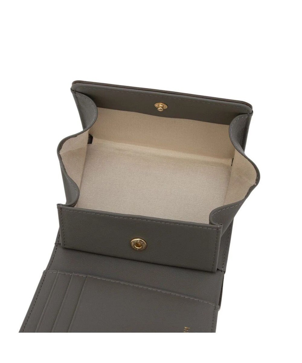 LANVIN en Bleu イエナ 二つ折り中ボックス財布 