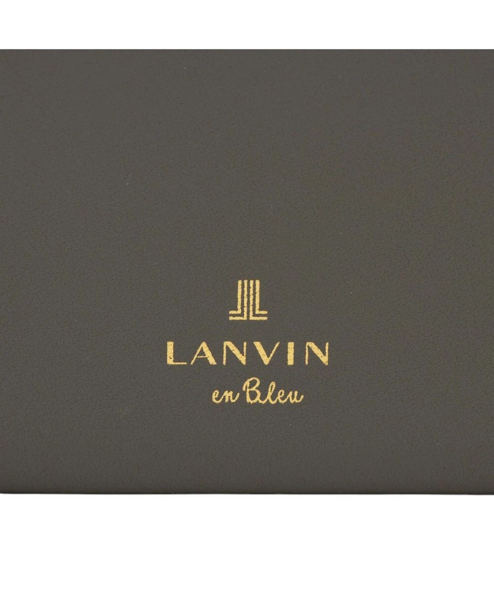 LANVIN en Bleu イエナ 二つ折り中ボックス財布 