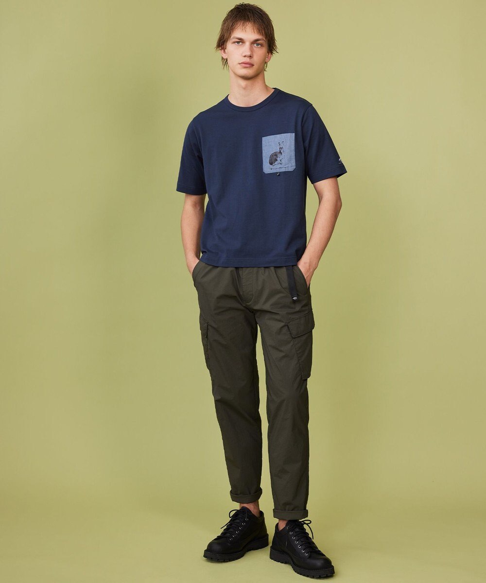 JOSEPH ABBOUD MOUNTAIN 【軽量】ハイパワーストレッチカルゼ トレッキングカーゴパンツ 