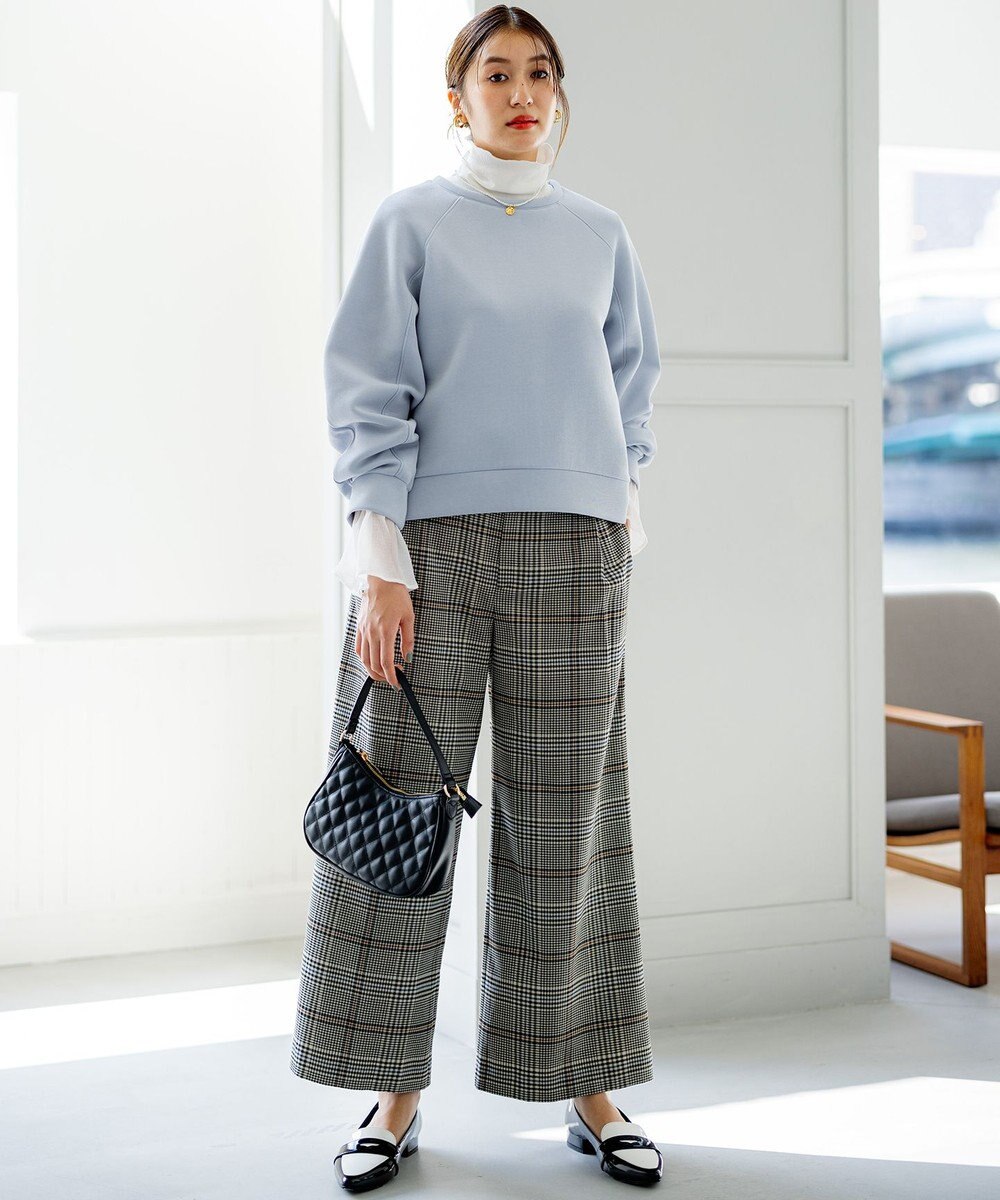 組曲 L ダンボールジャージー ショート丈プルオーバー 