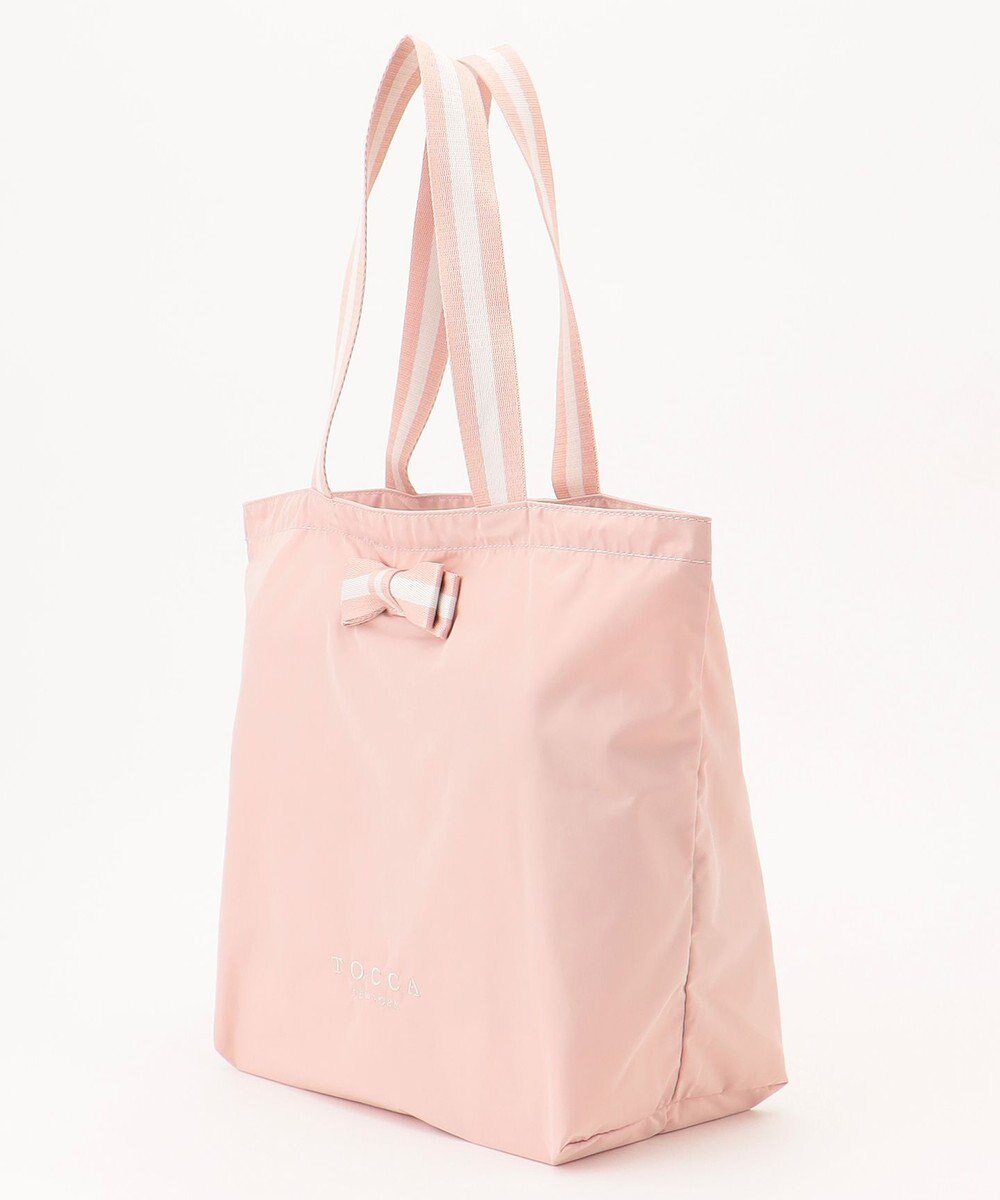 TOCCA 【WEB限定・A4サイズ対応】BICOLOR RIBBON ECOBAG エコバッグ 