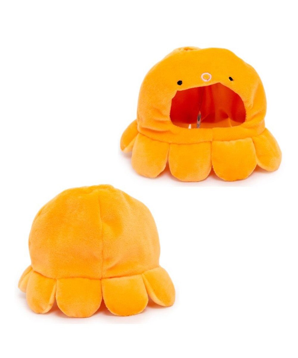 Mother garden しろたん ついてきちゃうしろたん マスコット用 着せ替え服 タコ頭巾 《橙》 単品 