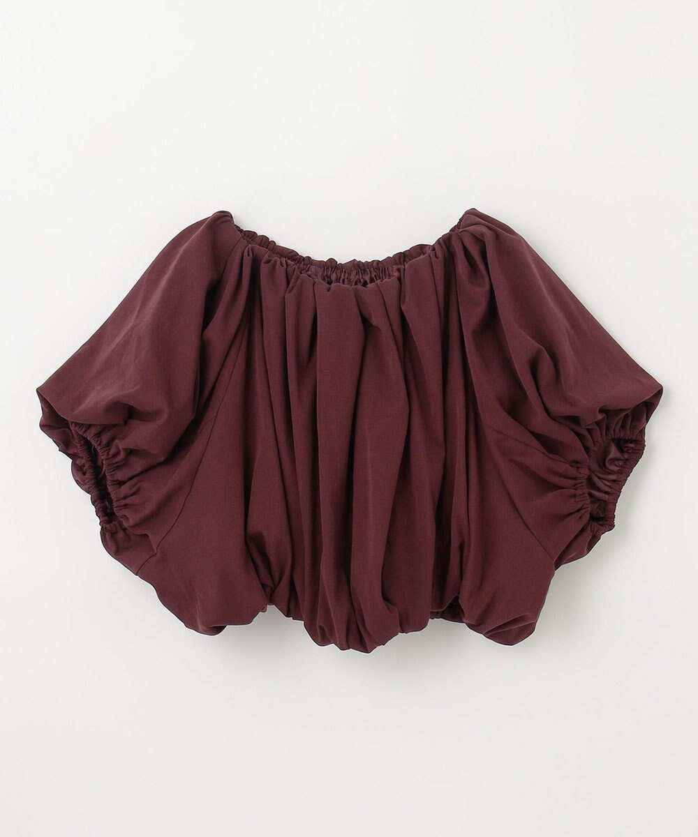 NAVE 【Nave 　洗える・接触冷感】クロップドジャージーブラウス 