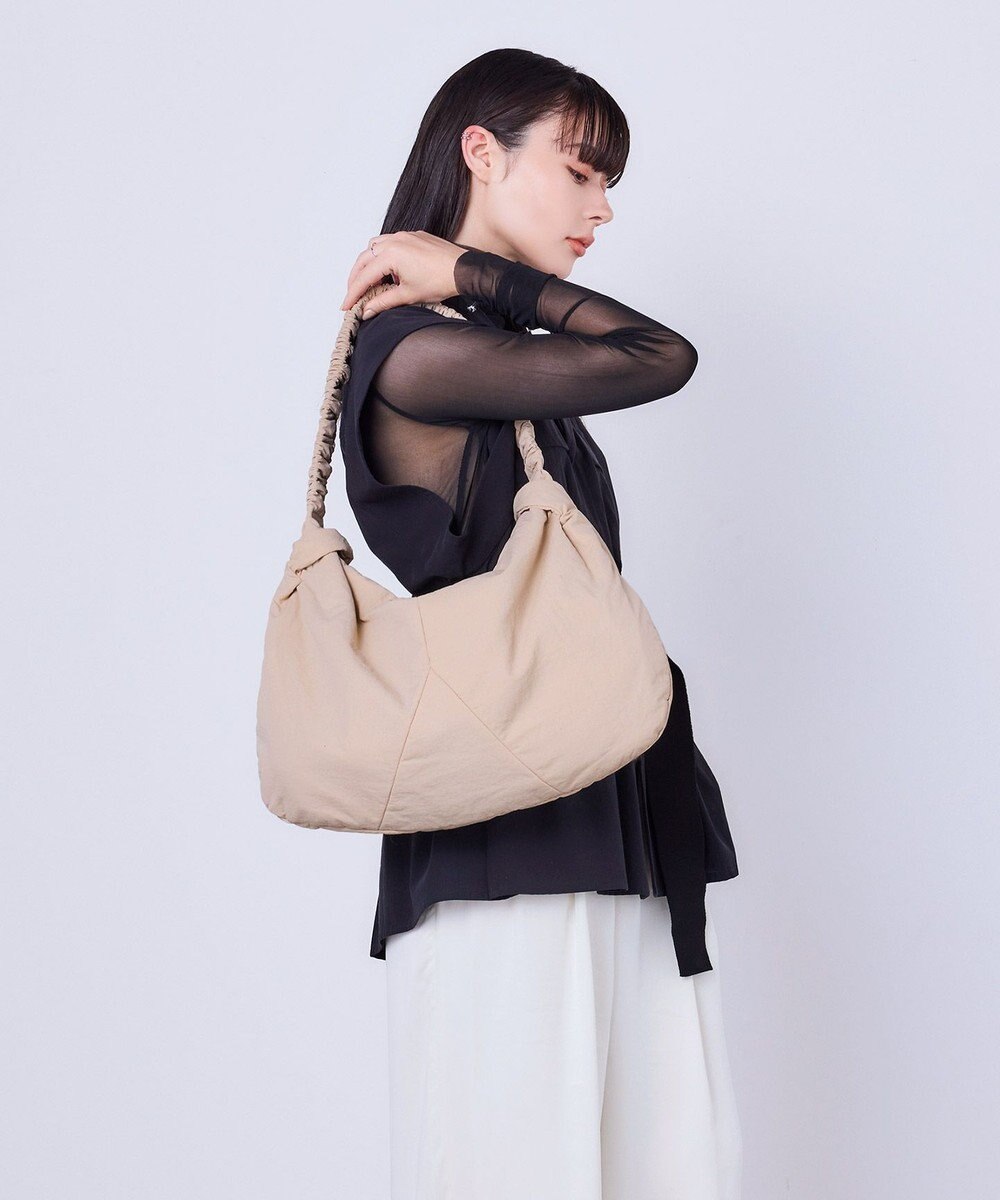 MioFIRANO DRAPE A002 トートバッグ はっ水 IVORY