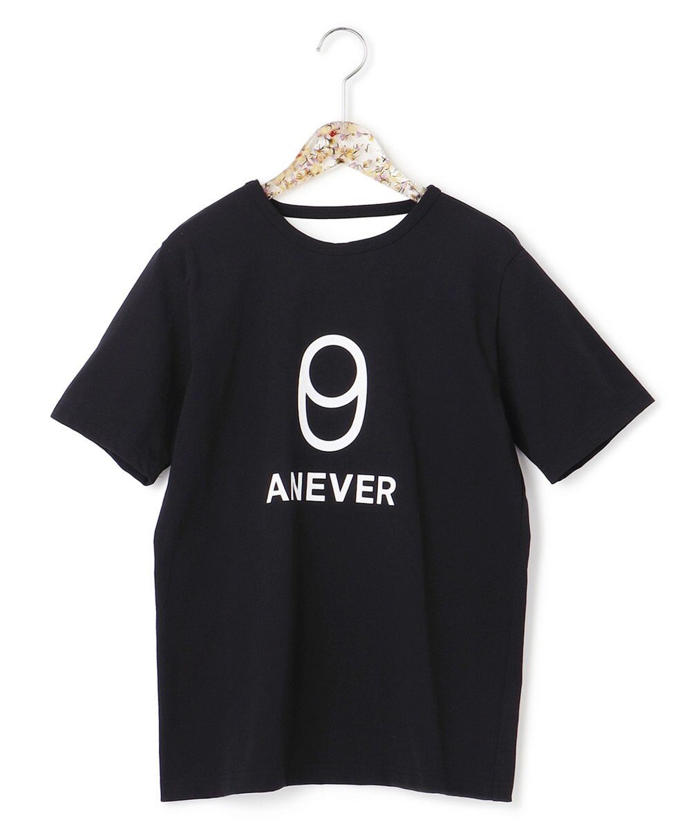 洗える】09 フロッキープリント 半袖Tシャツ / ANEVER | ファッション