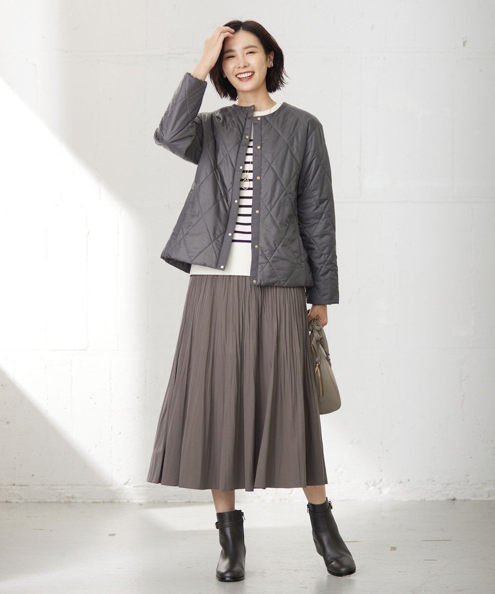 J.PRESS LADIES 【洗える】VIS/PE MILANO ボーダー ニット 