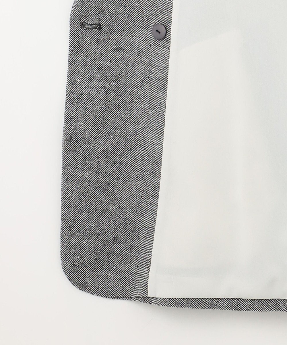 自由区 S 【洗える】ライトネップツイルジャケット コート 