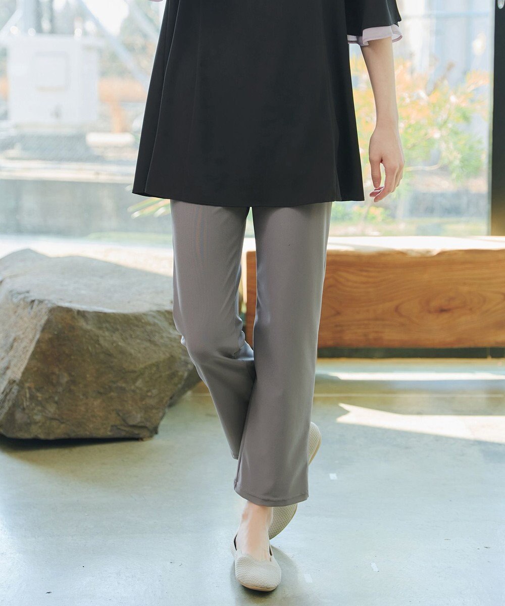 Tiaclasse 日本製デンビスリムストレートパンツ 