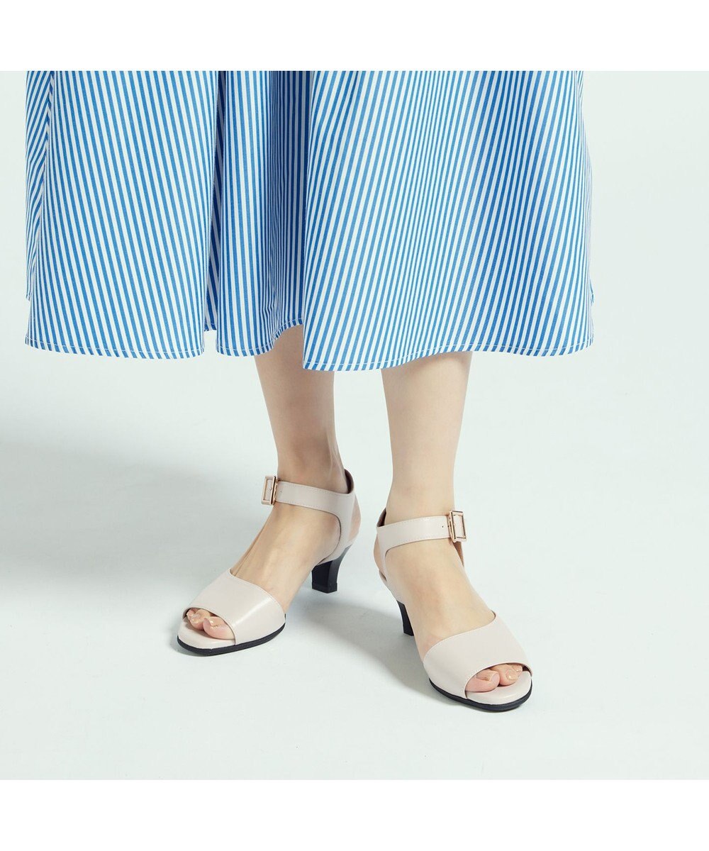 ASICS WALKING ペダラ ヒールサンダル 2E 5.0cmヒール 