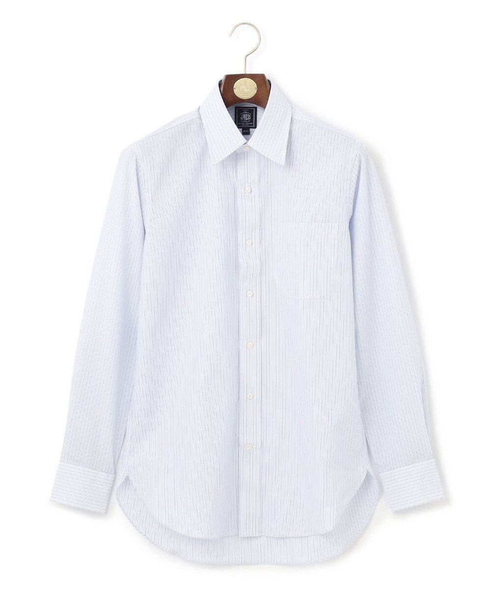 J.PRESS MEN 【PREMIUM PLEATS / 形態安定】BROADジャーミンストライプシャツ / レギュラー 