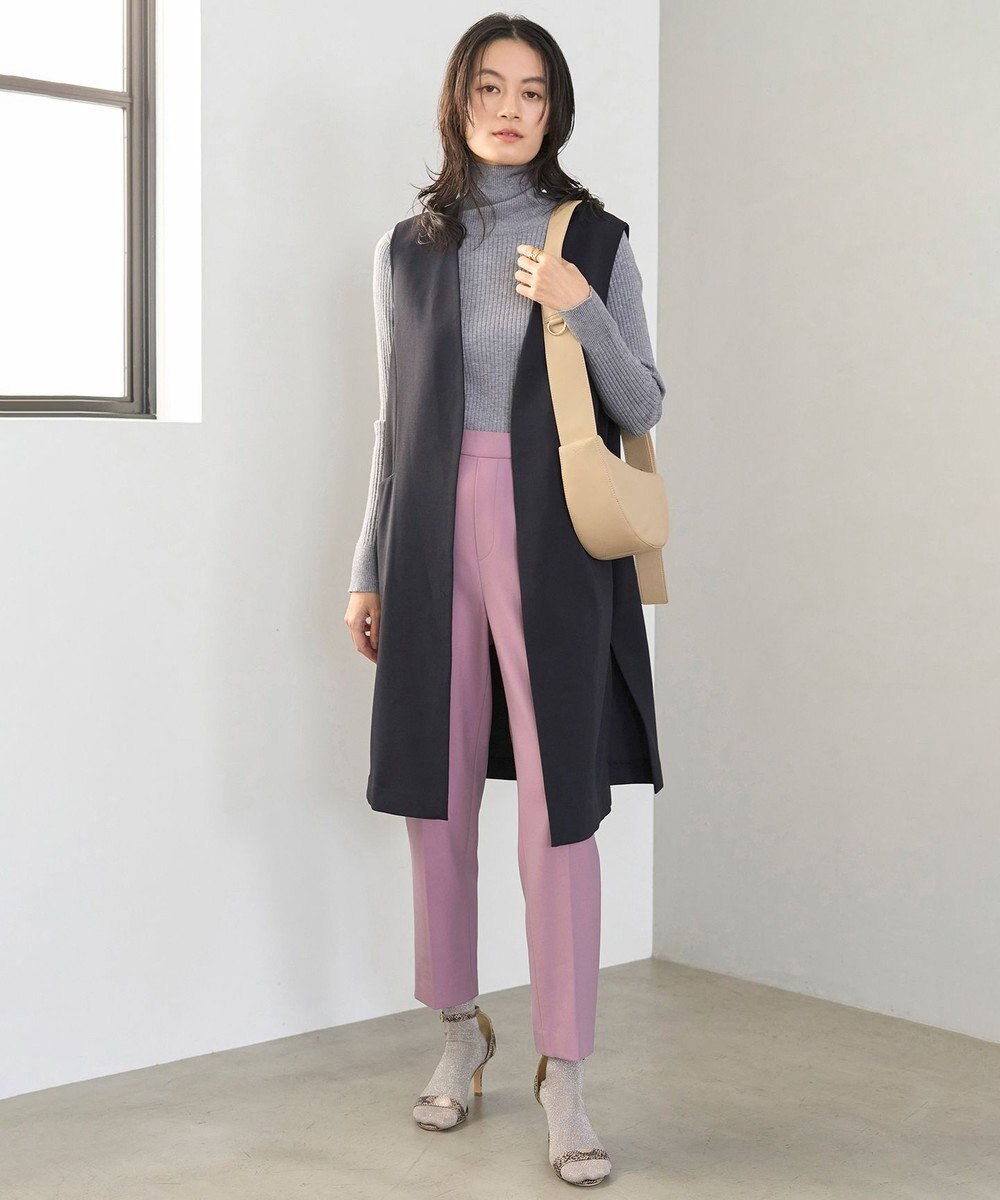 UNFILO 裏起毛テーパードパンツ 