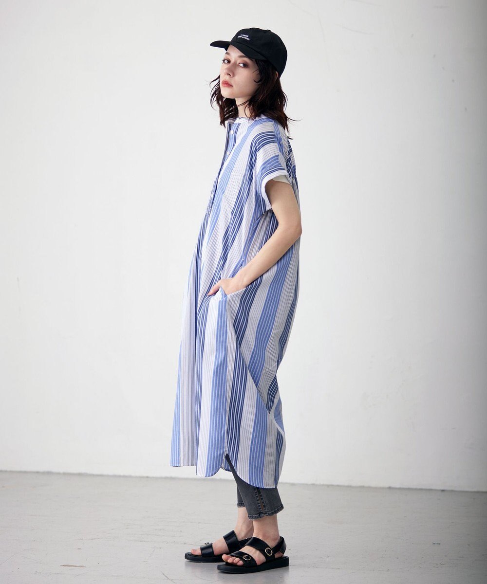 J.PRESS YORK STREET 【WOMEN】ドルマンシャツ ワンピース 