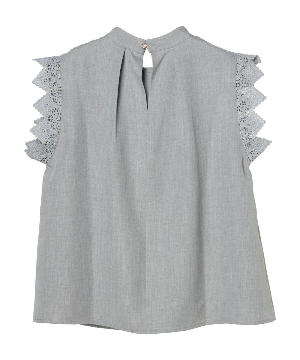 Green Parks ・ＥＬＥＮＣＡＲＥ　ＤＵＥ　リネンライクレースブラウス 