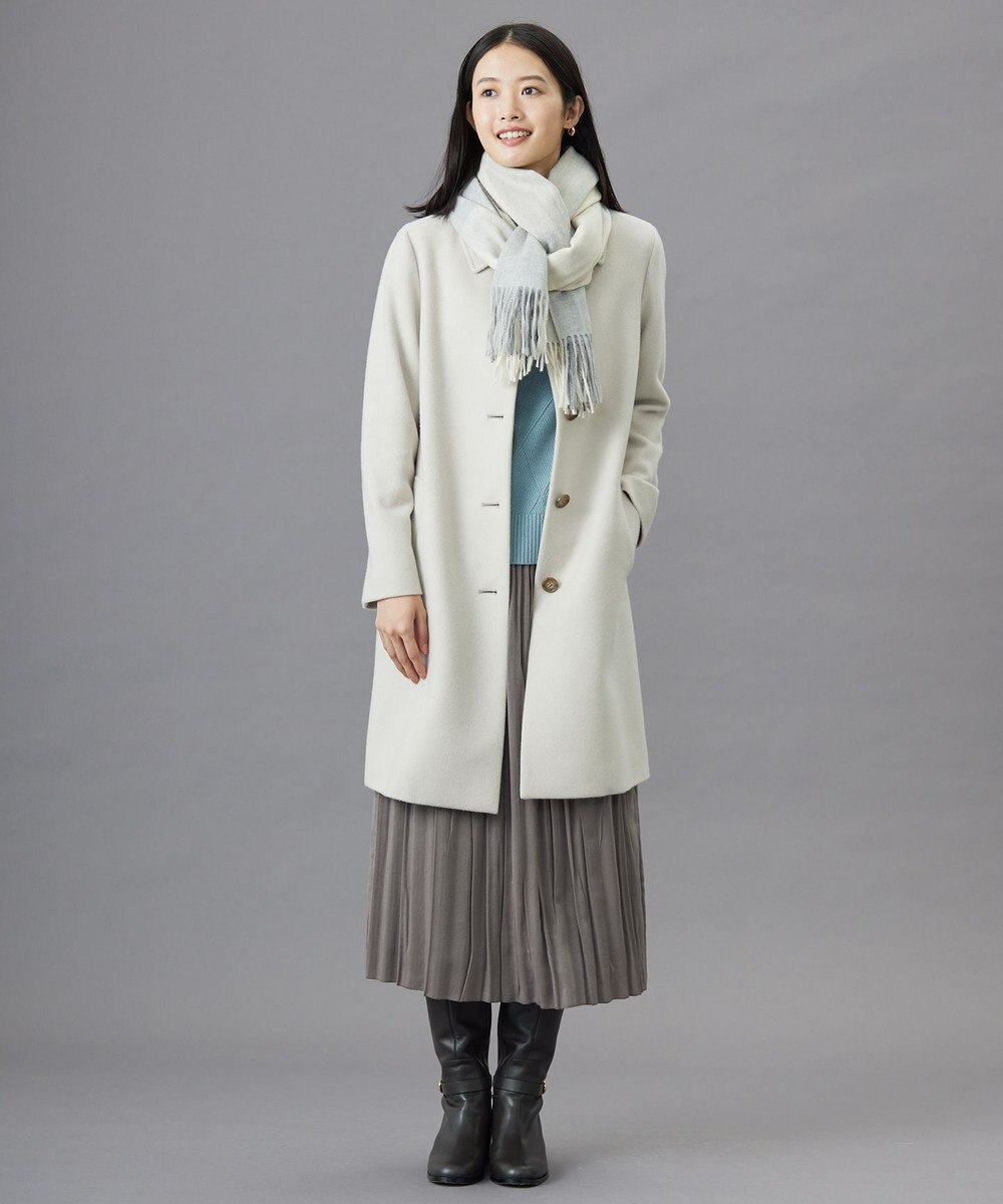 J.PRESS LADIES カシミヤチェック マフラー 