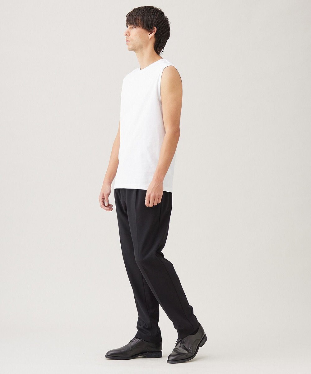 UNFILO MENS BASIC ノースリーブ カットソー 