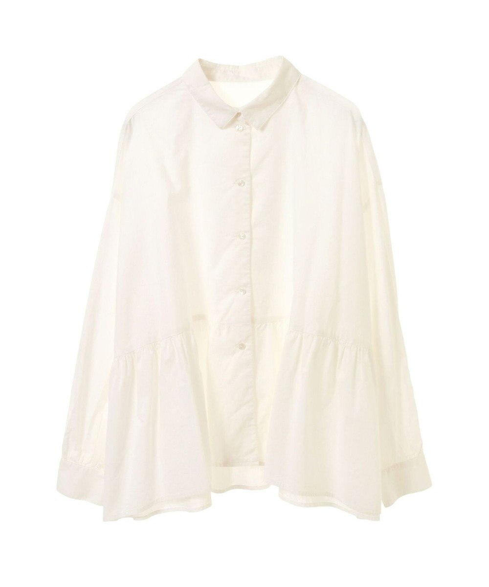 CRAFT STANDARD BOUTIQUE ペプラムブラウス（長袖） 