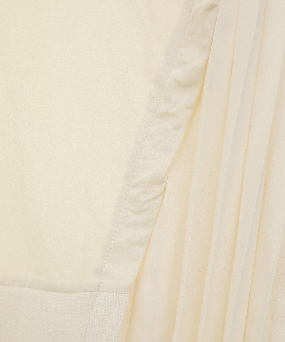 earth music&ecology サイドプリーツ裏起毛プルオーバー 