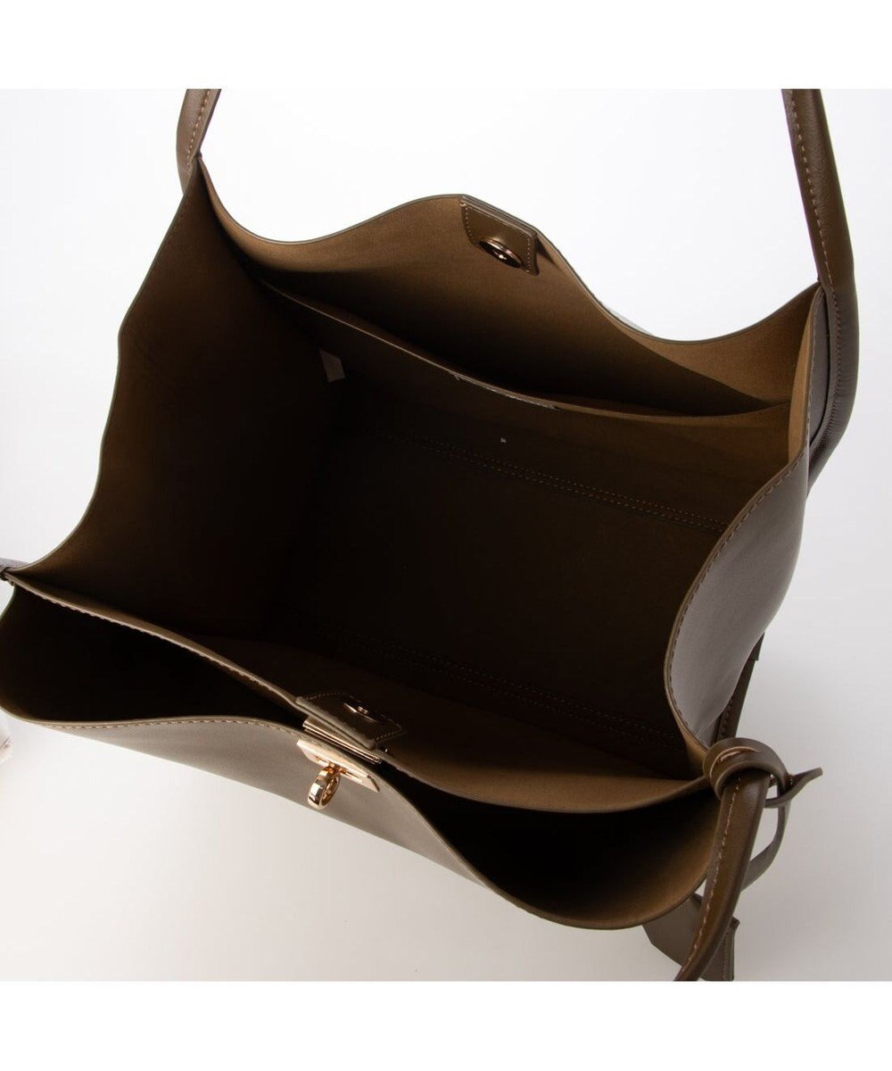 UNBILLION カシュカシュ cachecache / ヒネリ金具ビッグトートバッグ 