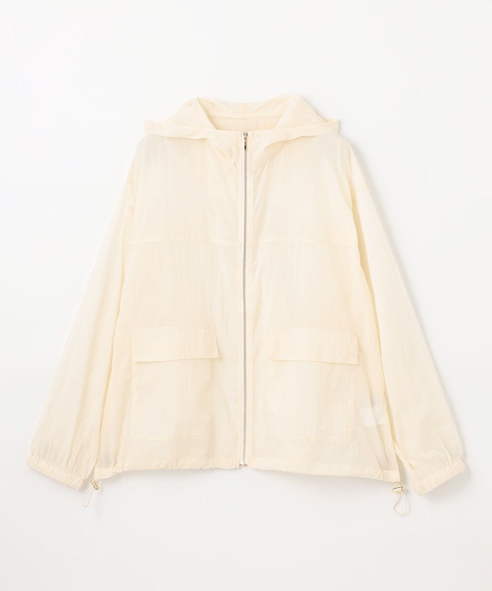 ANY 【WEB限定】シアーフードブルゾン 