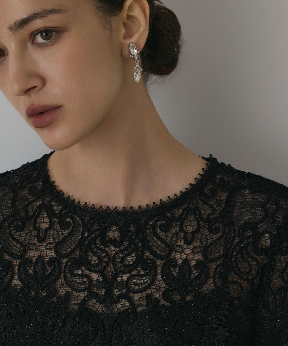 GRACE CONTINENTAL レ－スブラウス 