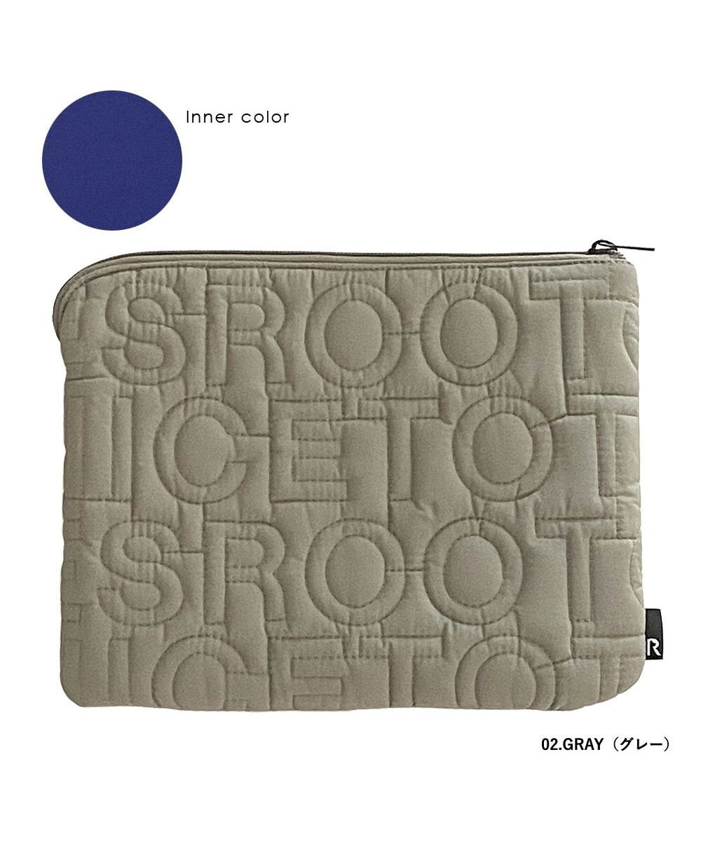 ROOTOTE 1321【オリジナル】SN.ポーチ.アルファベットスープ-キルティング-A 