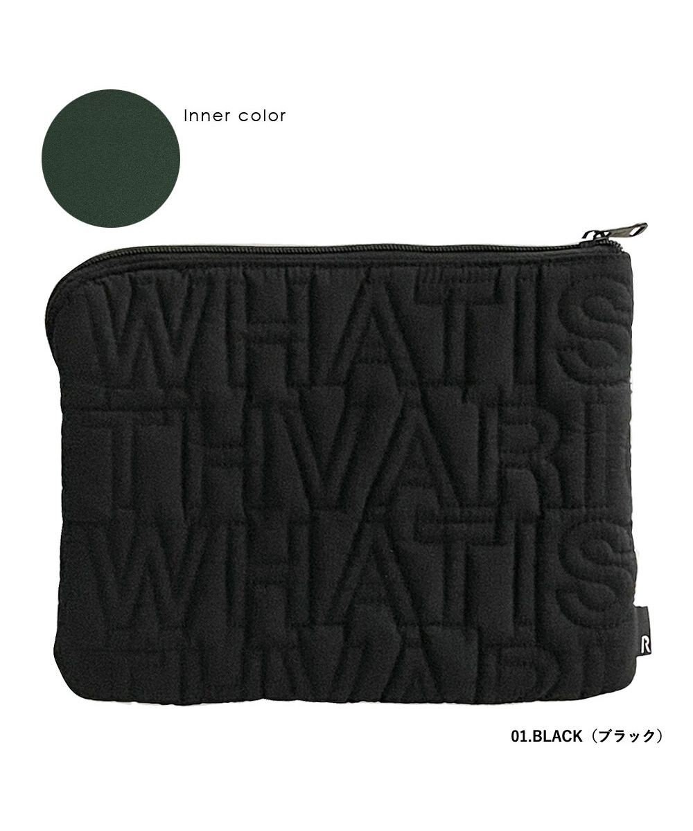 ROOTOTE 1321【オリジナル】SN.ポーチ.アルファベットスープ-キルティング-A 