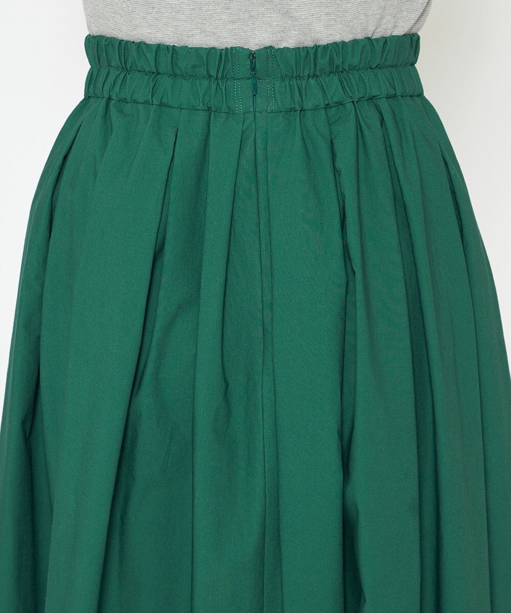 uncrave 【洗濯機洗い可】カラータイプライター フレアスカート（uncrave WHITE） 