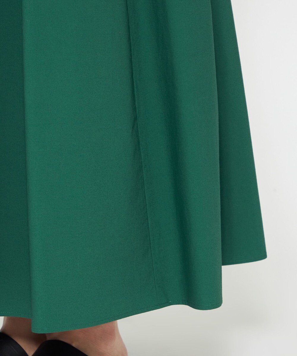 uncrave 【洗濯機洗い可】カラータイプライター フレアスカート（uncrave WHITE） 