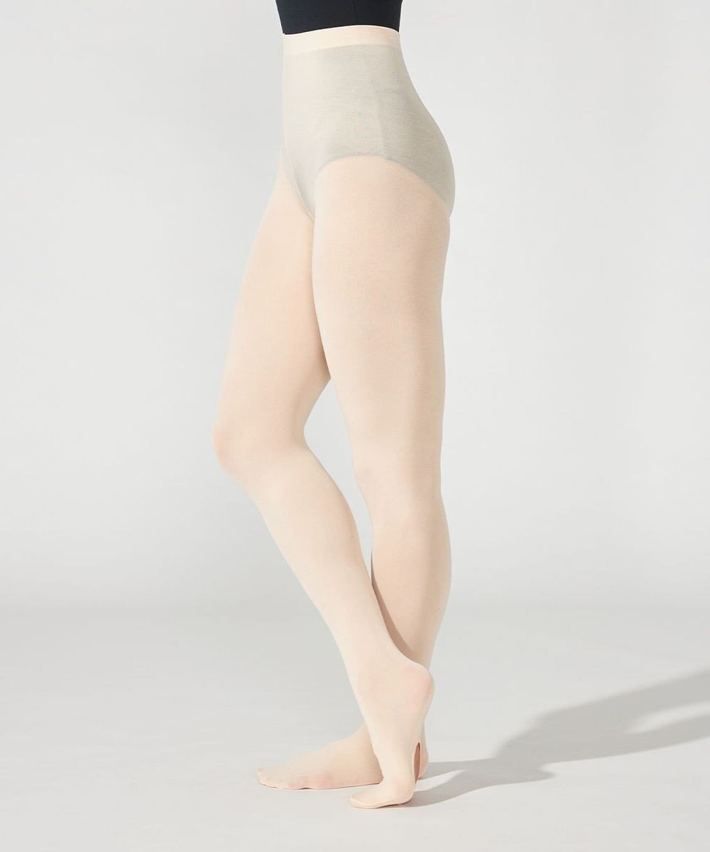 Chacott クールタイツ（穴あき）キシリトール加工 