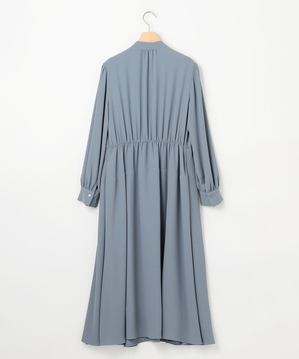 組曲 L 【WEB限定】バックサテンジョーゼット ワンピース 