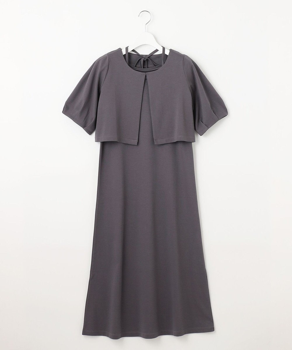 Feroux 【セットアイテム】カットレイヤード ワンピース 