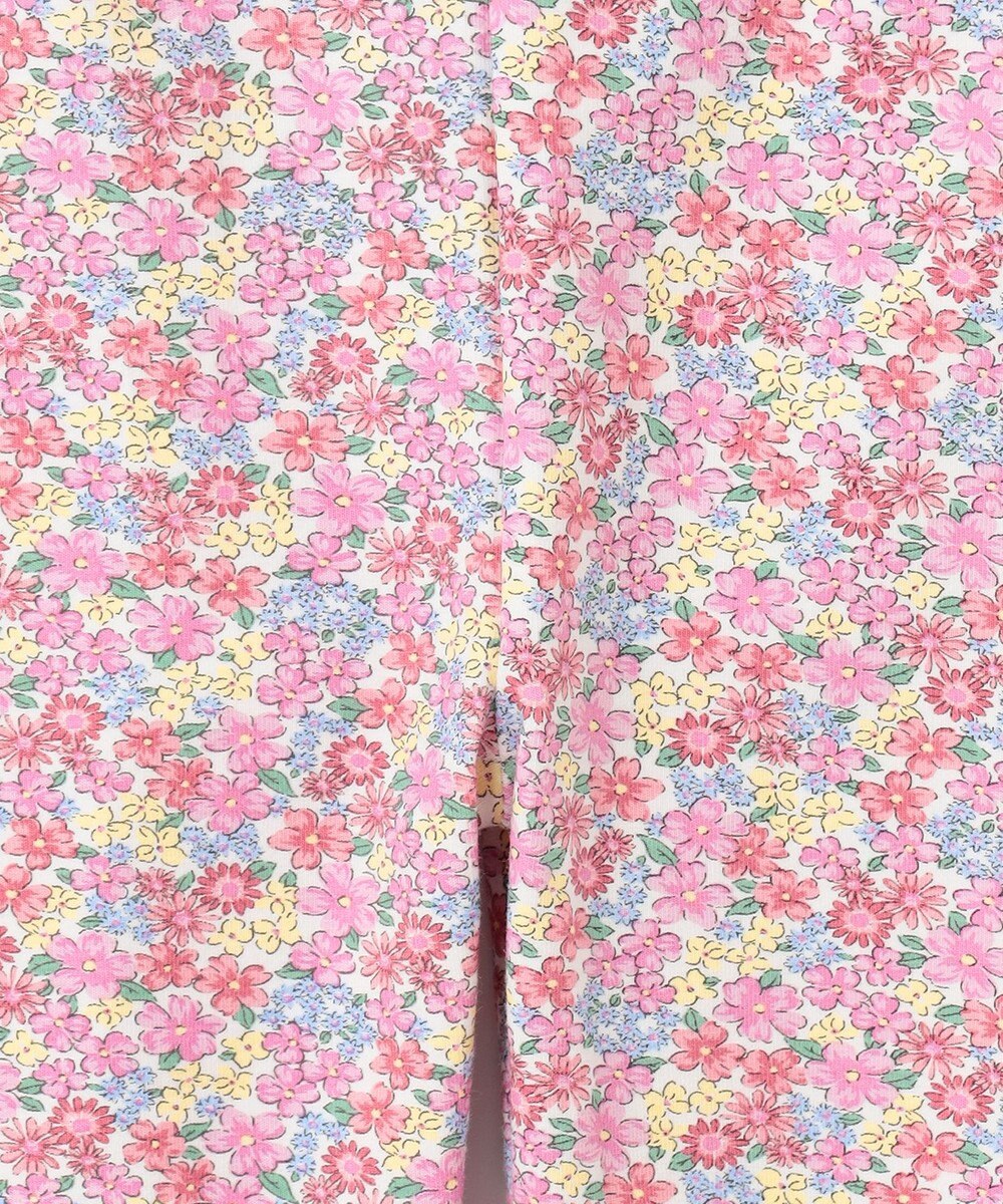 ANY KIDS フラワ ープリント レギンス 