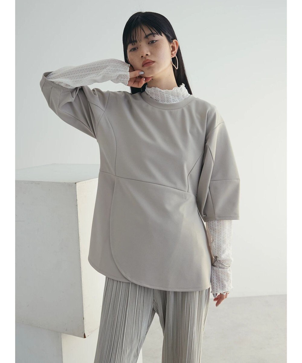 Green Parks armonia. ペプラム切替トップス 