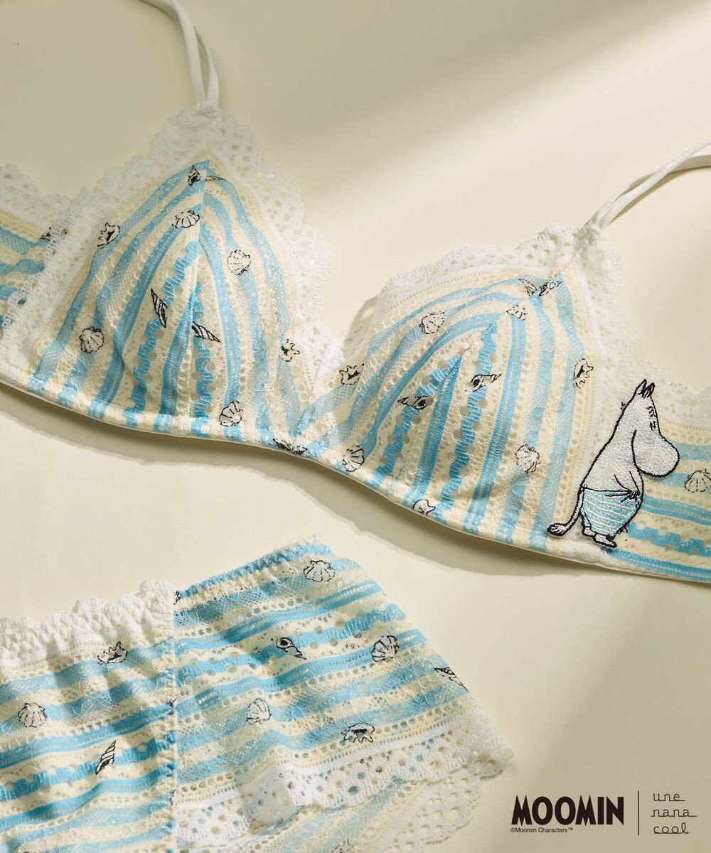une nana cool 【ムーミン】MOOMIN × une nana ccol 364 レース 