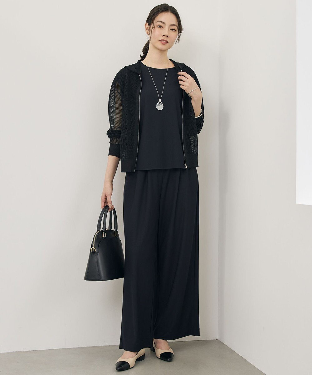 自由区 ストレッチアムンゼンワイド パンツ 