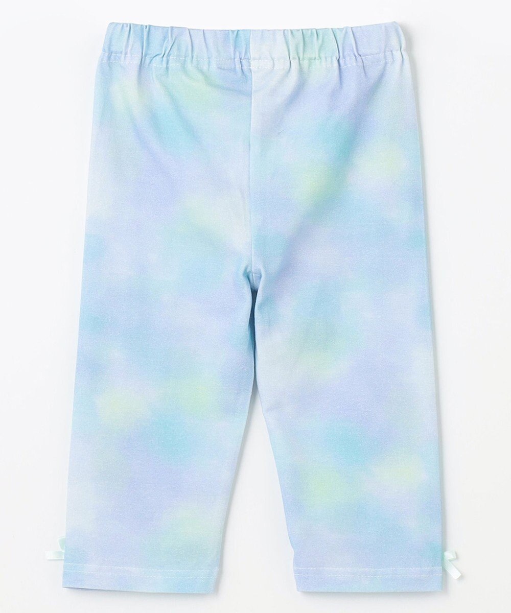 ANY KIDS 裾リボン 5分丈 レギンス 