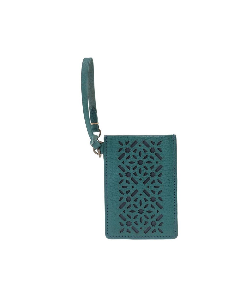 genten ダイヤカットワーク　パスケース 