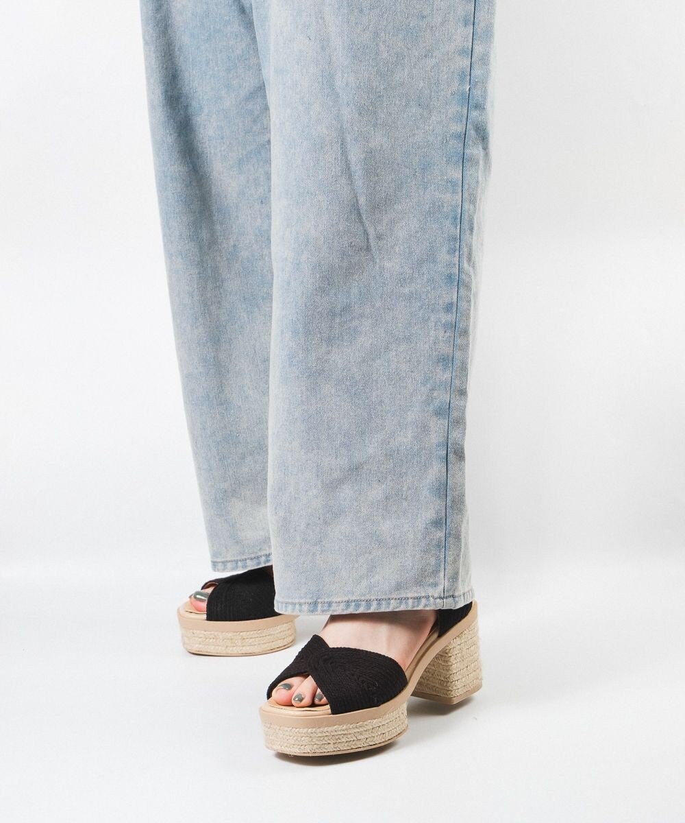 gaimo 【GAIMO/ガイモ】ラフィアクロスサンダル/MARIEVA 